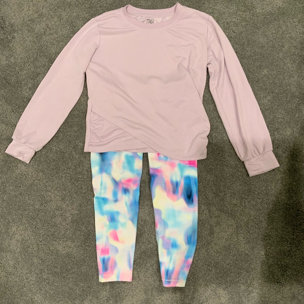 Althleta Girl exercise clothes bundle